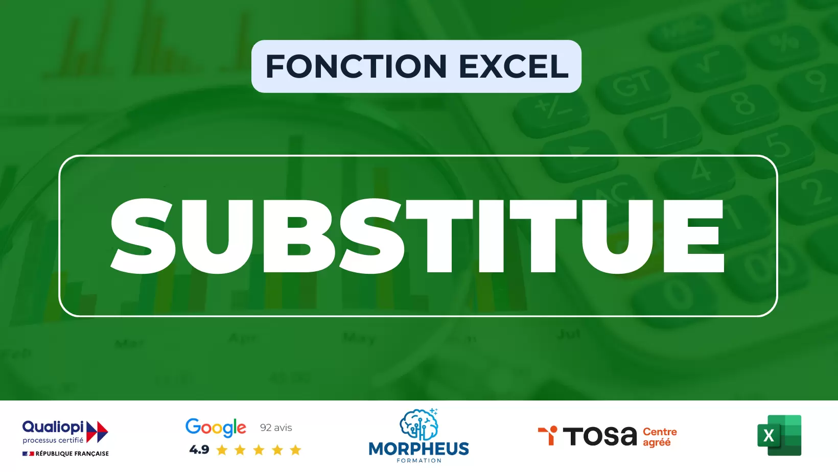 Fonction SUBSTITUE Excel