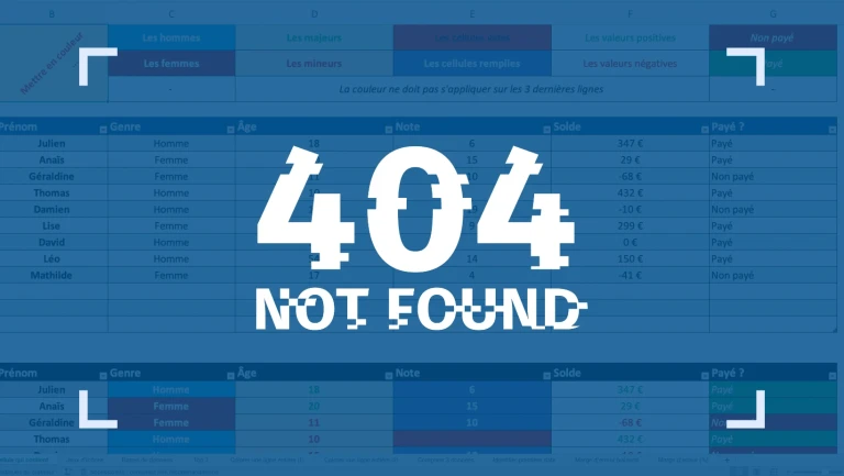 Ma formule excel ne se calcule pas