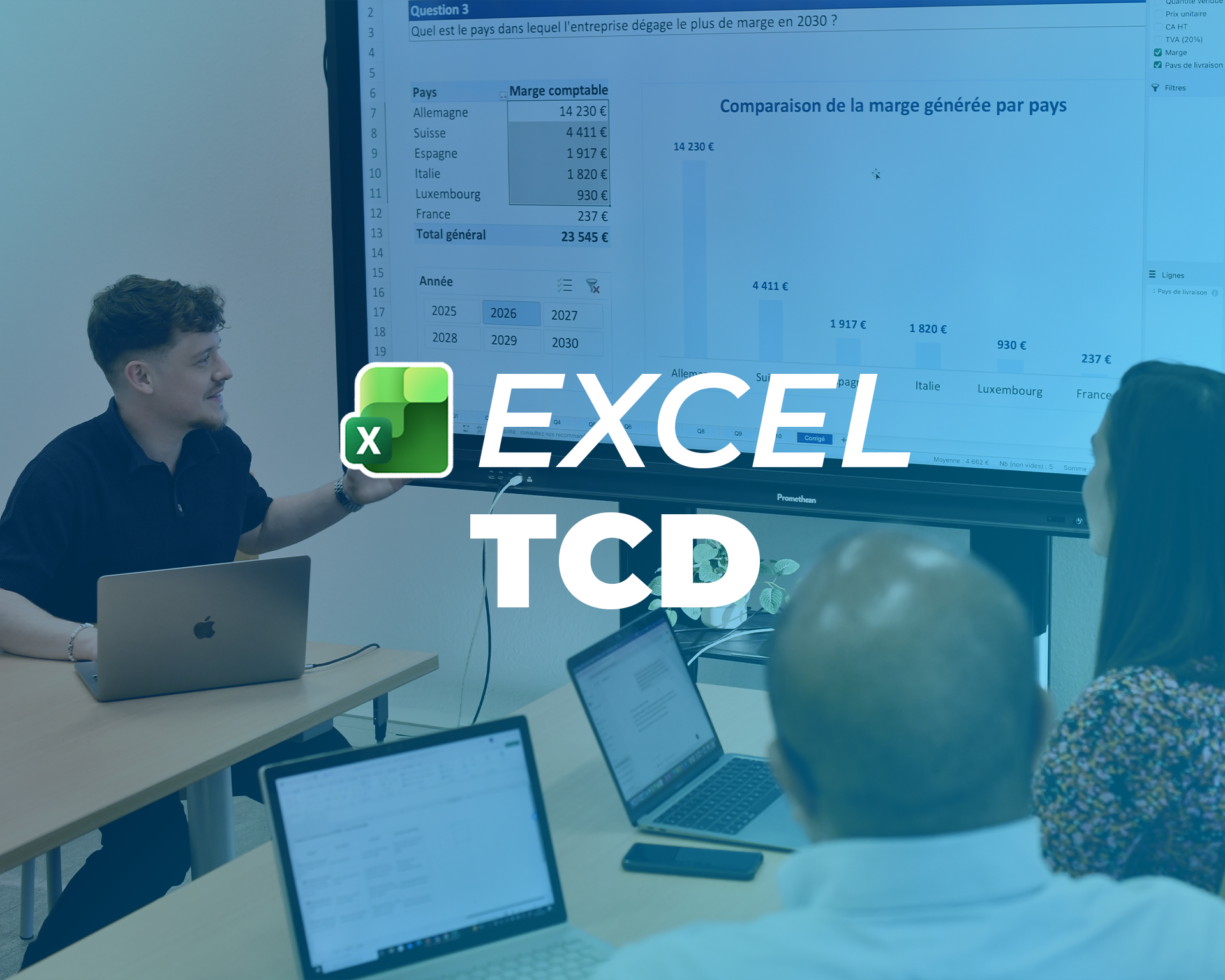 Visuel formation Excel TCD