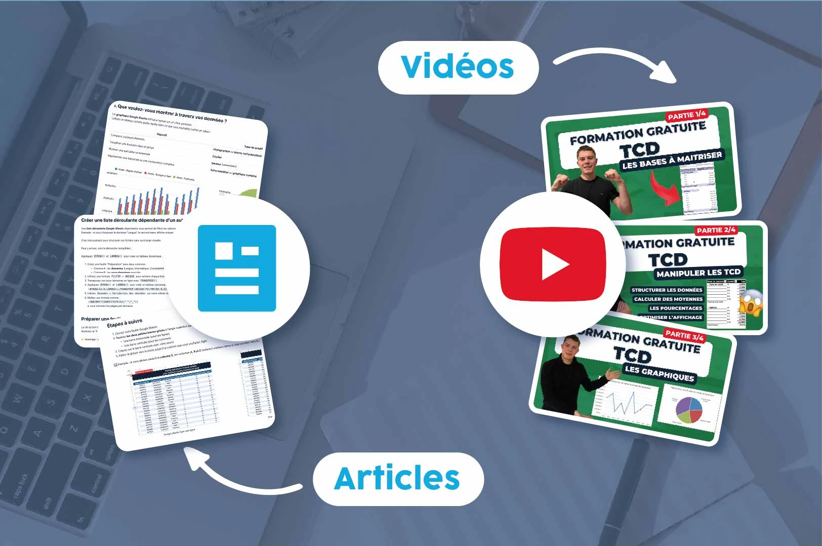 Formation gratuite Tableaux croisés dynamiques