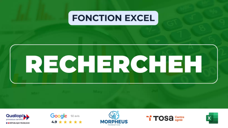 Fonction RECHERCHEH Excel