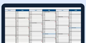 Calendrier perpétuel Calendrier perpétuel