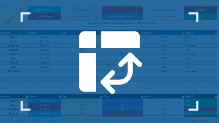 Comment faire un tableau croisé dynamique (TCD) sur Excel