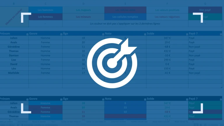 comment determiner une valeur cible sur excel