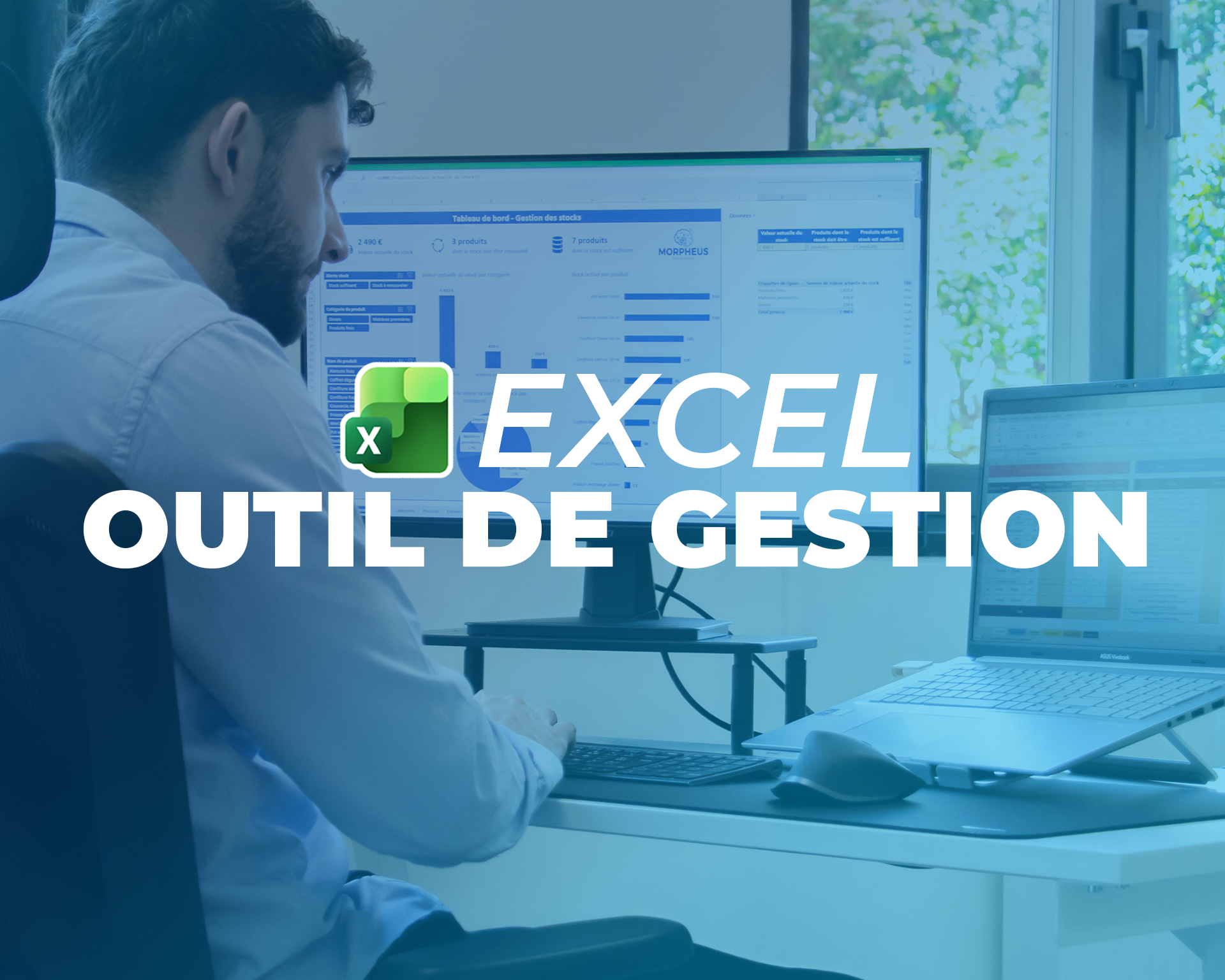 Visuel formation Excel outil de gestion