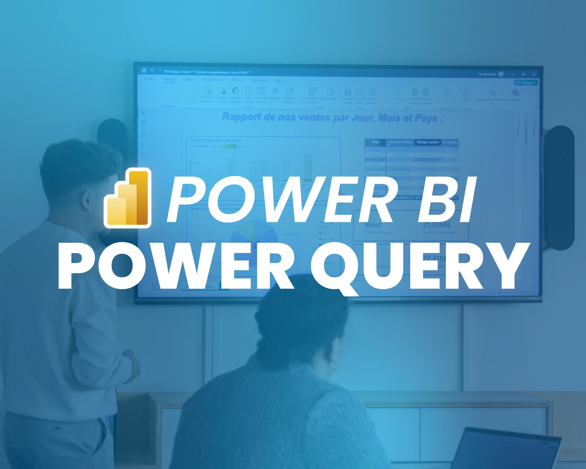 Visuel formation poweer bi et power query