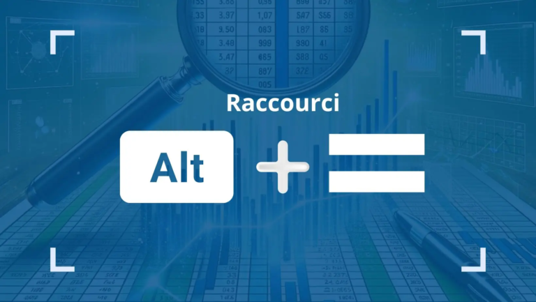 le meilleur raccourci pour faire une somme sur excel