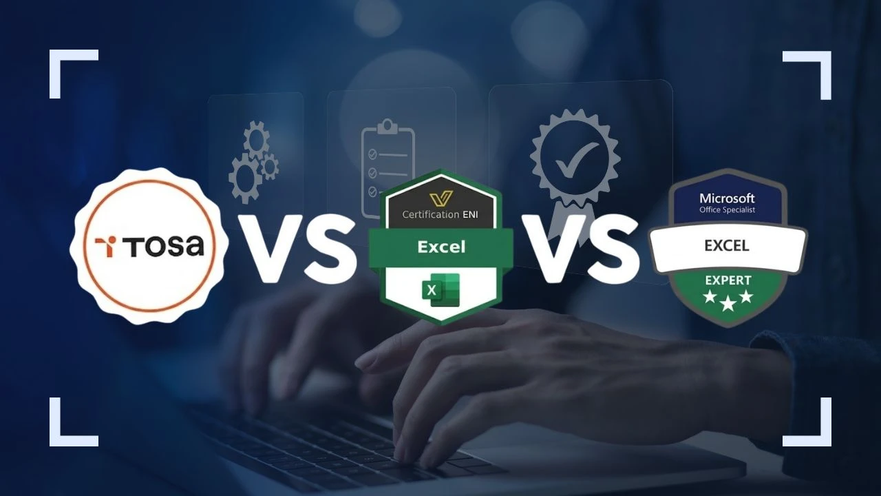 certification excel tosa eni microsoft