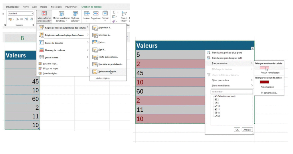 Vba Supprimer Doublons Tableau Supprimer Les Doublons Excel Formule — free download