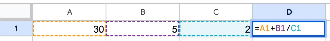 Test Google Sheets Question 3