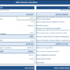 Bilan financier association Excel