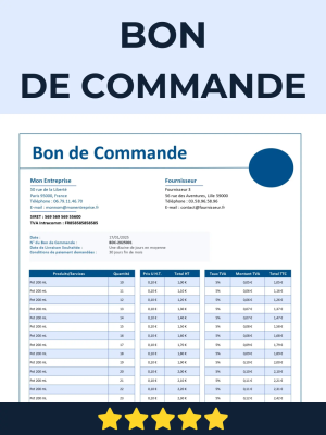 Bon de commande