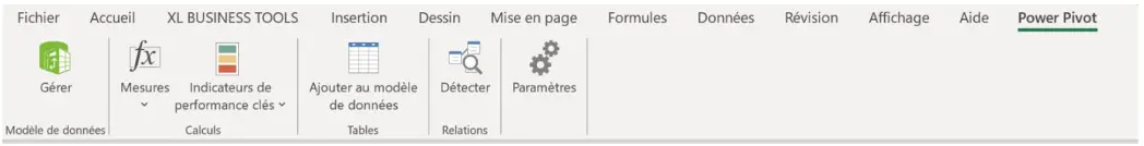 Power Pivot dans Excel