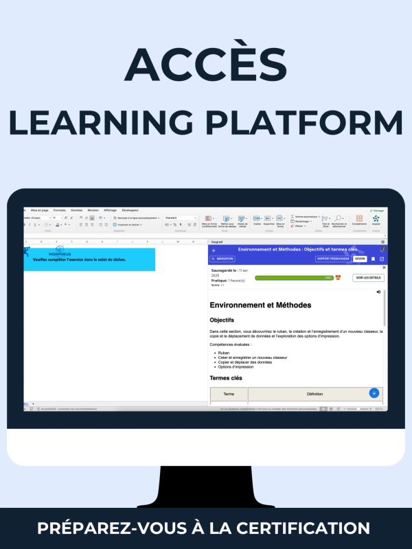 Accès learning platform Accès learning platform