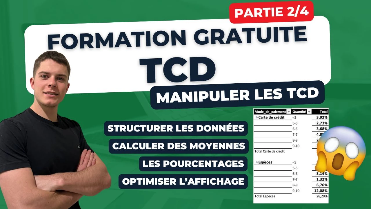 FORMATION EXCEL - les bases à maîtriser en 2025