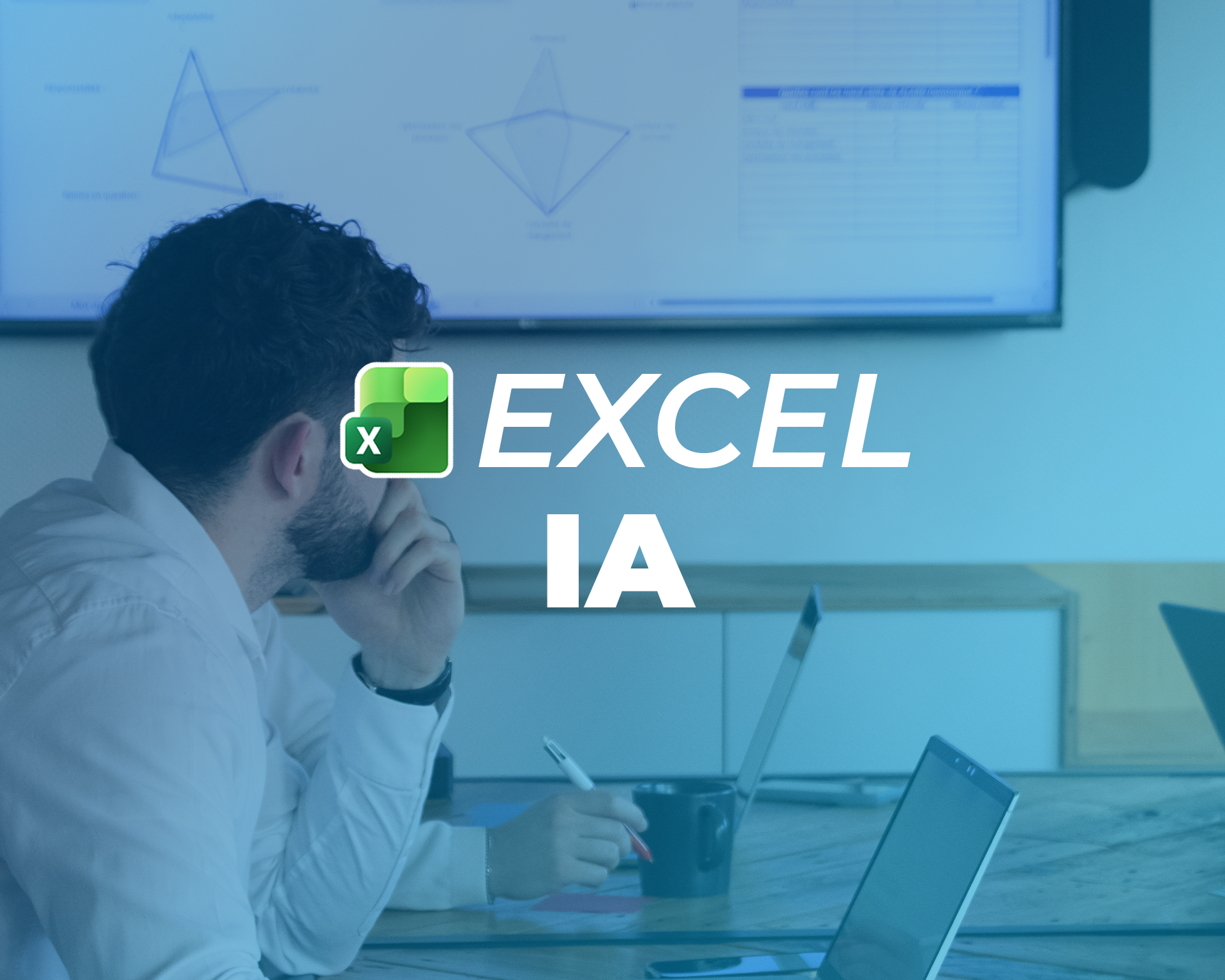 Visuel formation Excel niveau IA