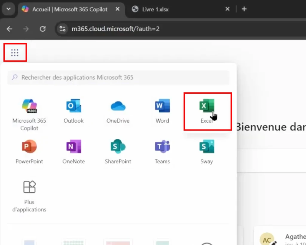 Obtenir Excel en ligne gratuitement