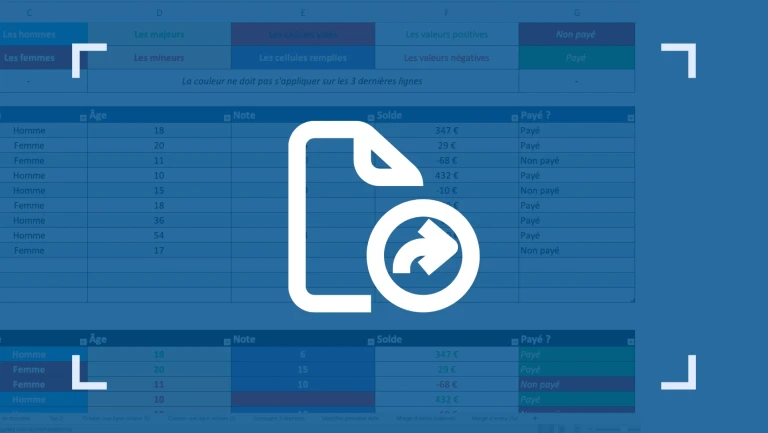 Comment partager un fichier sur Excel