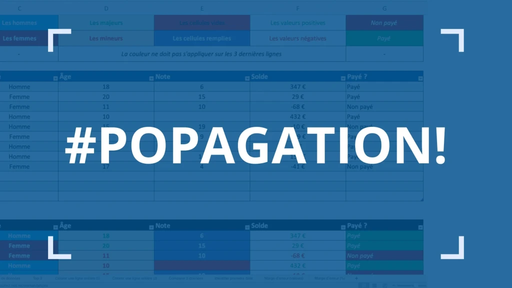 Corriger et comprendre l'erreur #PROPAGATION! sur Excel