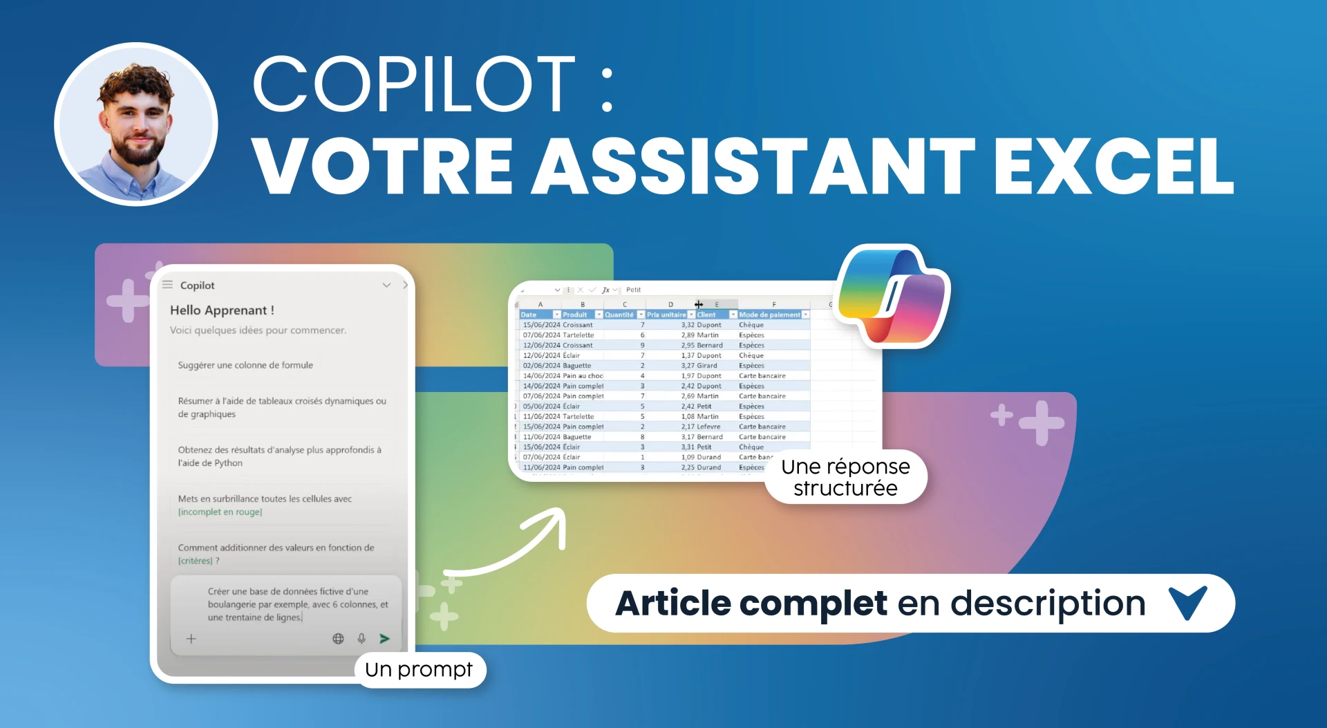 Cours Excel COPILOT