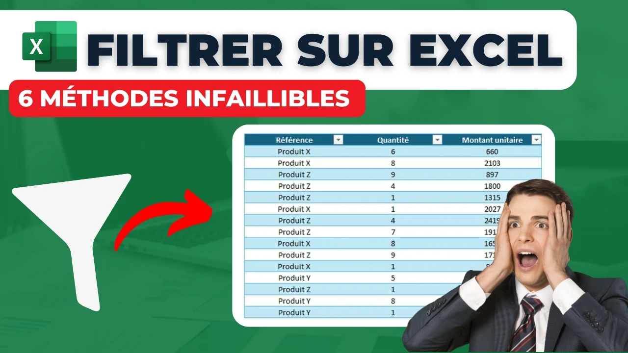 Miniature : comment Filtrer sur Excel ?