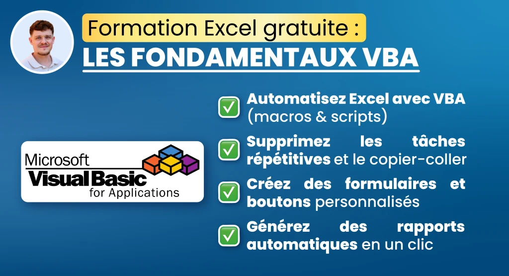 Visuel - Découvrez les fondamentaux VBA