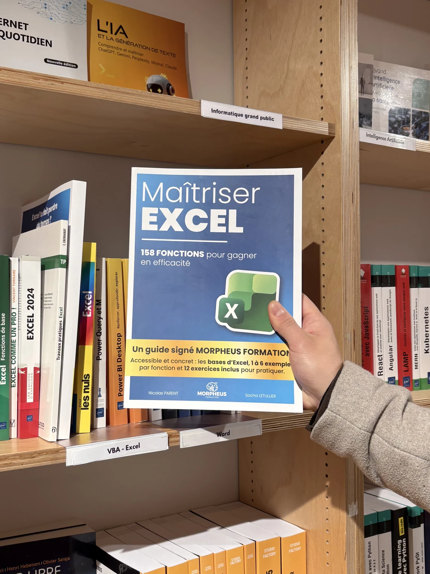 Livre Excel Morpheus Formation