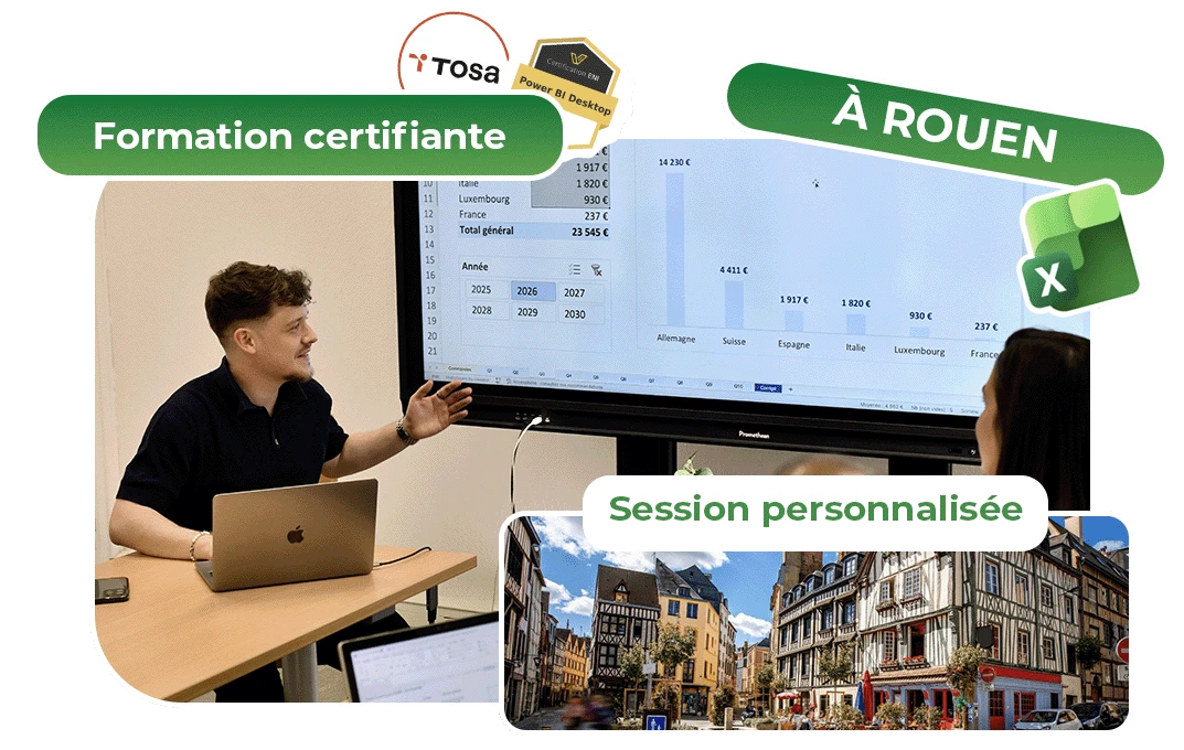 photo de nicolas qui anime une formation excel en presentiel à rouen