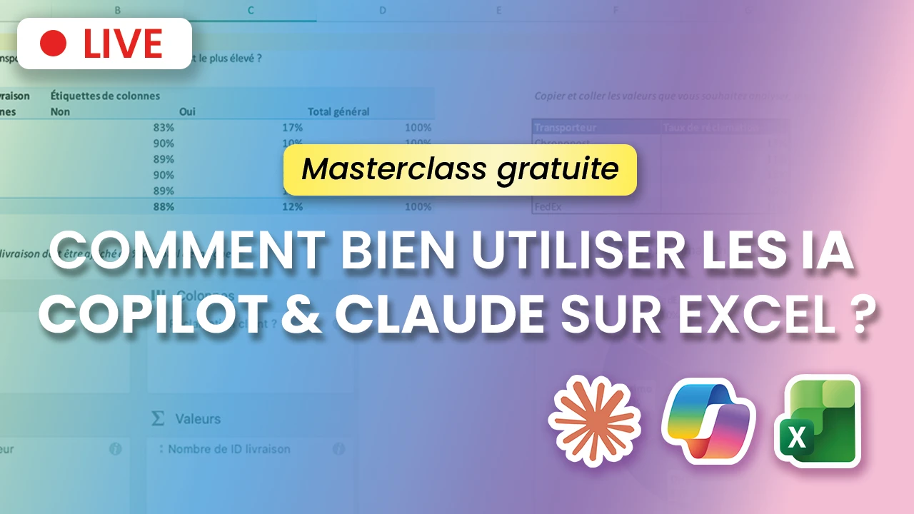 Webinaire Gestion des stocks sur Excel