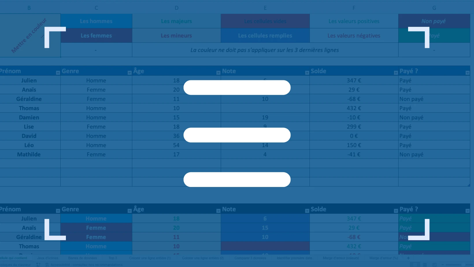 Comment créer un menu déroulant dynamique sur Excel