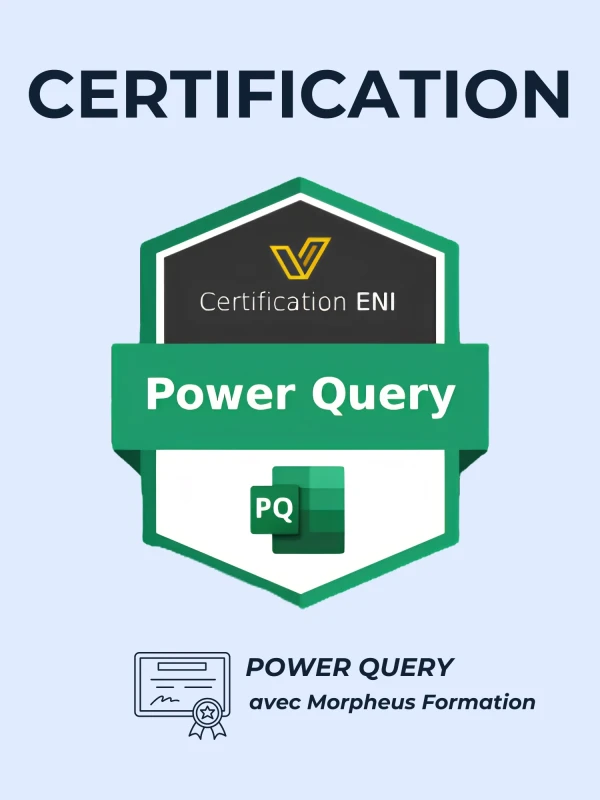 Acheter votre passage en ligne de la certification ENI Power Query Acheter votre passage en ligne de la certification ENI Power Query