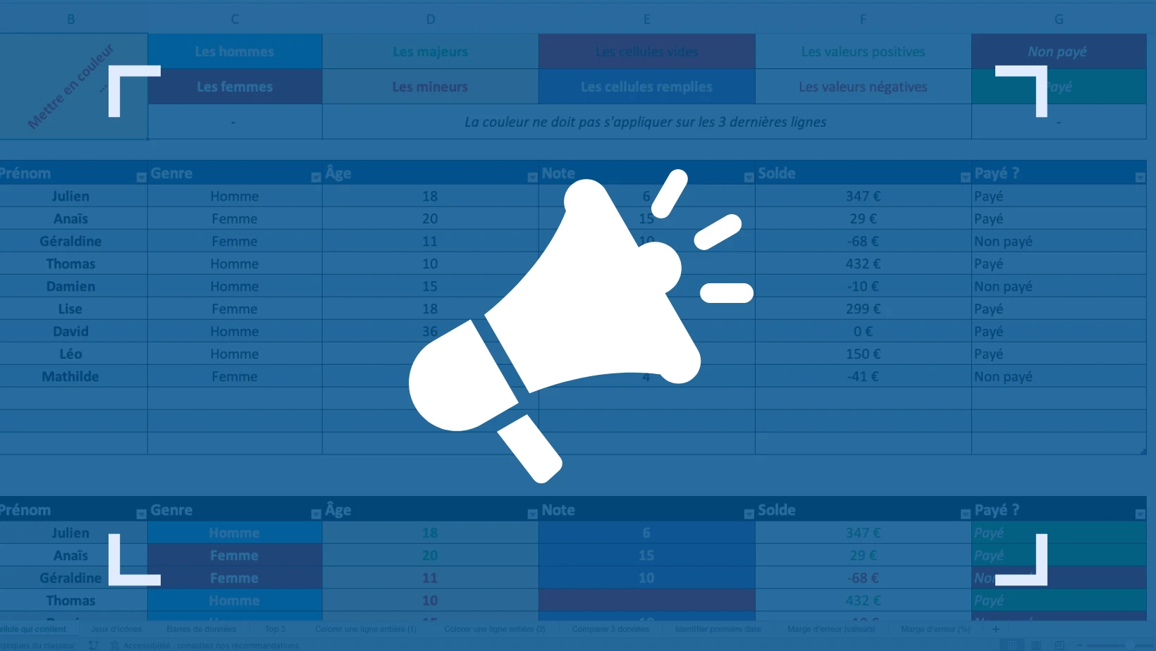Excel marketing les bonnes pratiques à avoir