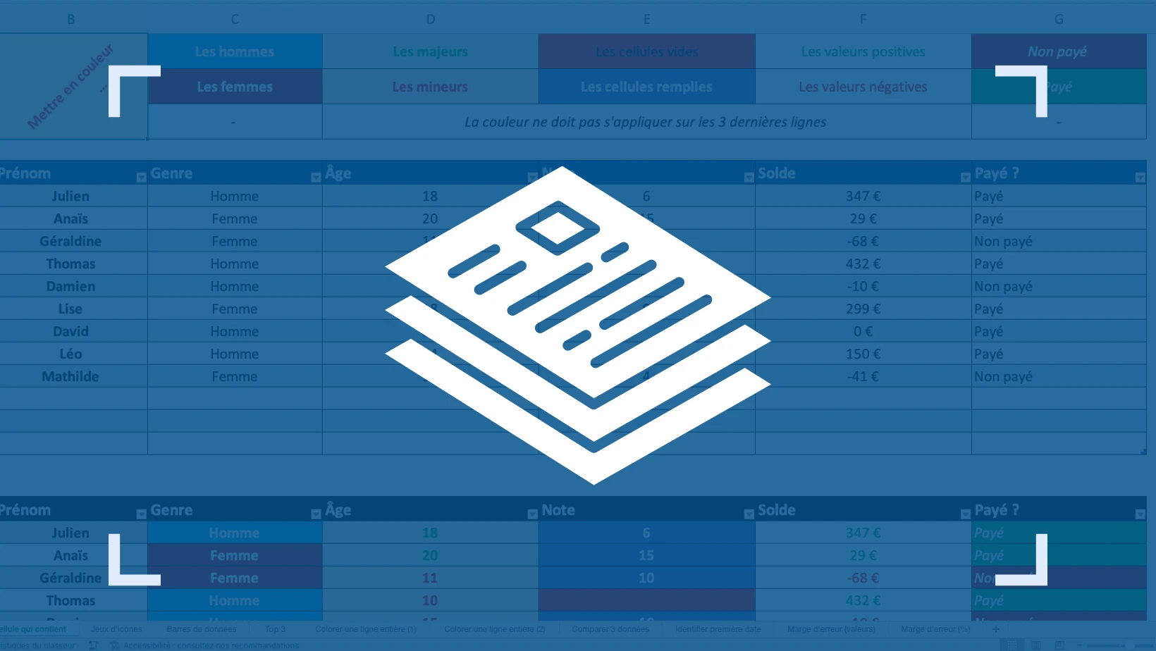 Comment utiliser correctement Excel pour les tâches administratives