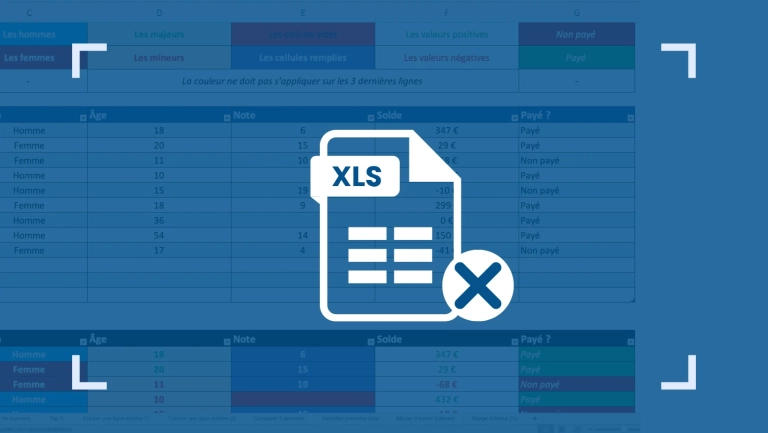 Les erreurs à ne plus faire sur son fichier Excel