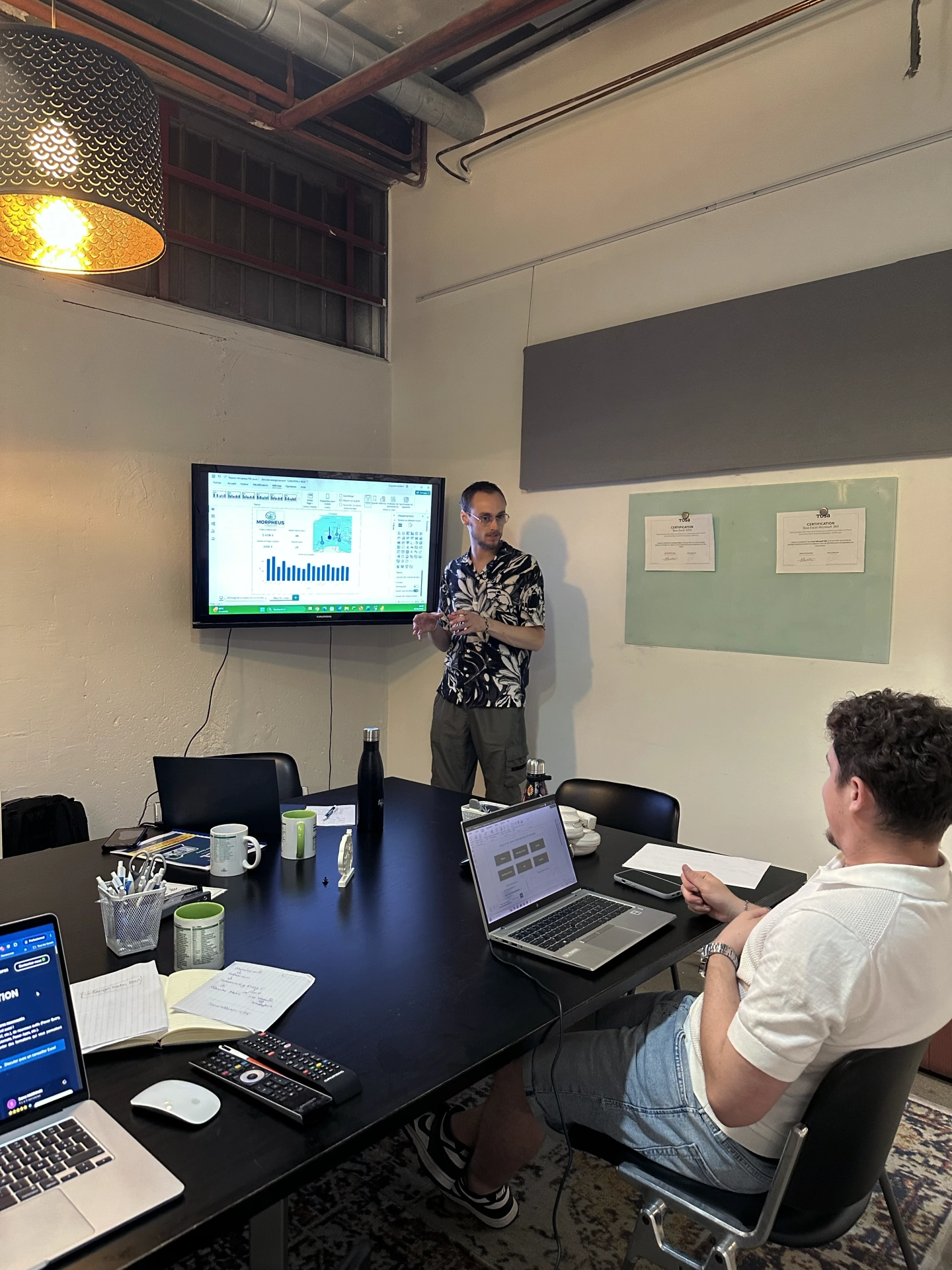 photographie d'illustration d'une formation collective power bi en presentiel à paris
