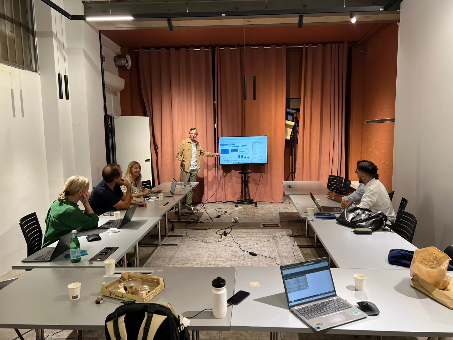 photographie de la formation intermédiaire Excel chez l'entreprise Miles Plus
